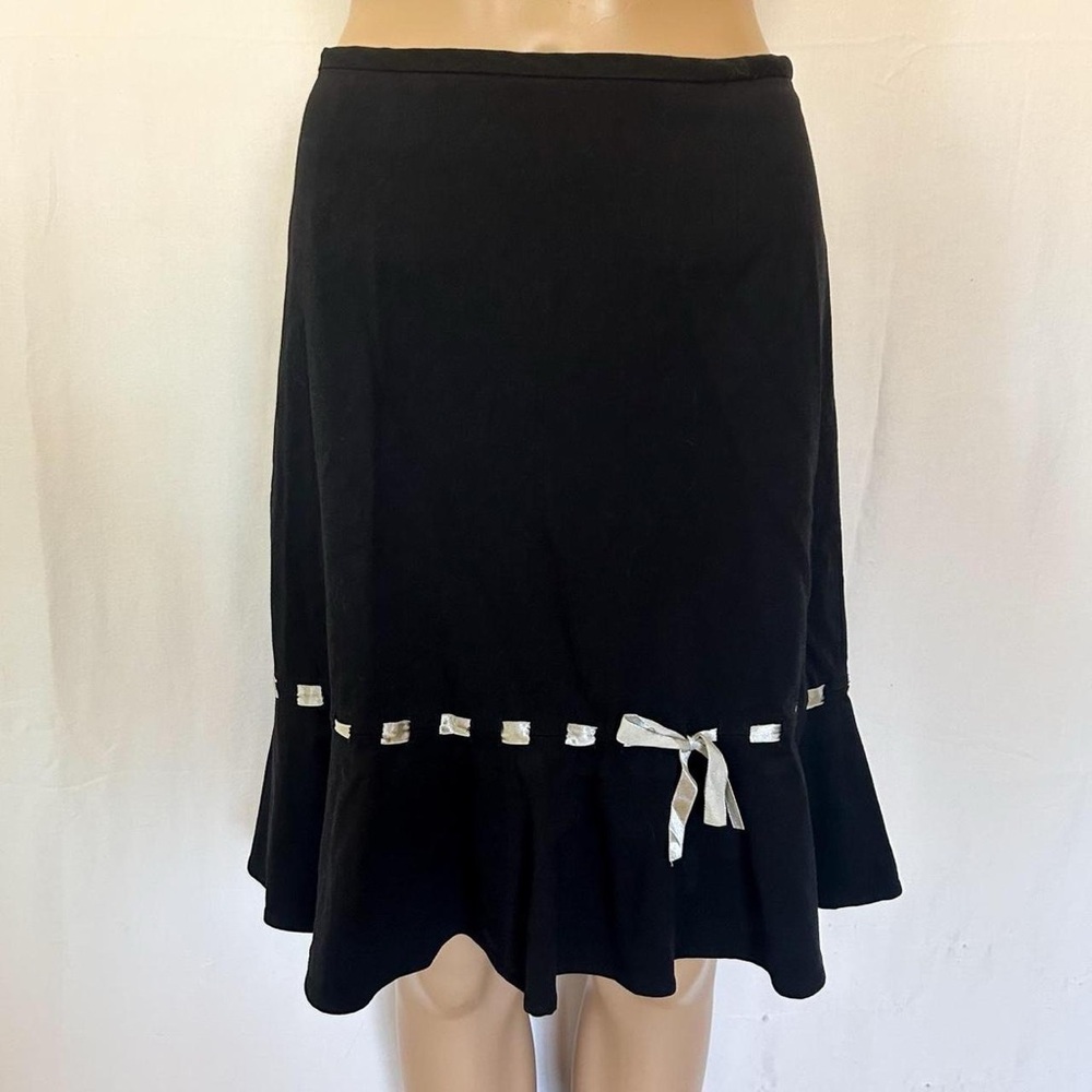 Vintage early 2000s coquette midi skirt